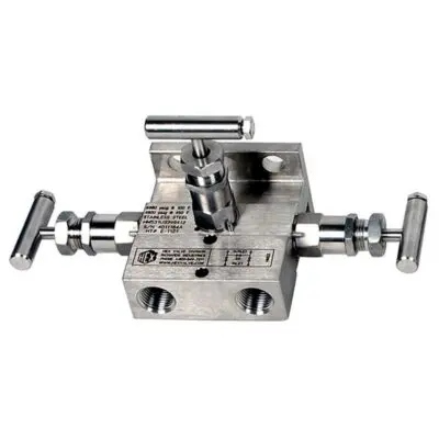 HM53 Series Single Flanged Three Valve Manifolds