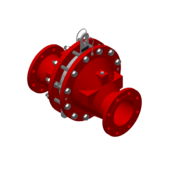 Bi-directional in-line Detonation or Deflagration Flame Arrester - KITO® EFA-Det/Def